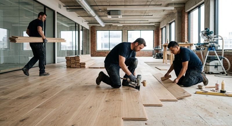 Commercial Hardwood Service in Essex County, NJ