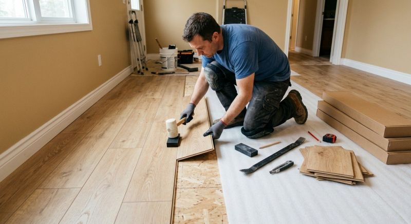 Laminate Floor Installation in Maywood, NJ