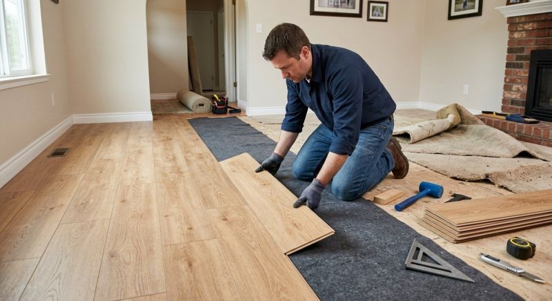 Laminate Floor Remodeling in Essex County, NJ