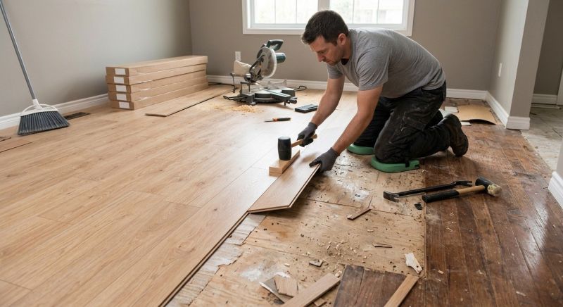 Laminate Floor Replacement in Cranford, NJ