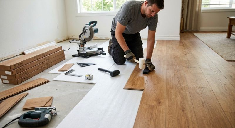 Laminate Floor Replacement in Hazlet, NJ