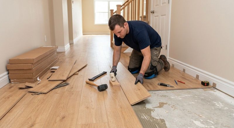 Laminate Floor Replacement in Irvington, NJ