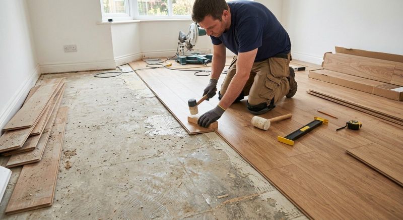 Laminate Floor Replacement in Nutley, NJ