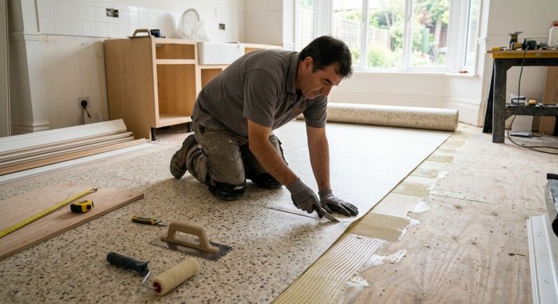 Linoleum Floor Installation in Hackensack, NJ