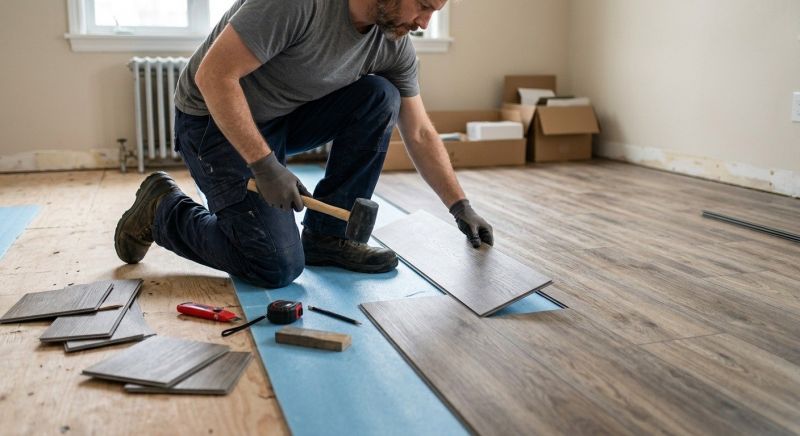 Linoleum Floor Installation in Long Island City, NY