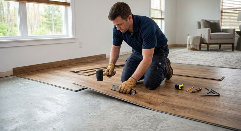 Luxury Vinyl Tile Installation in Montvale, NJ