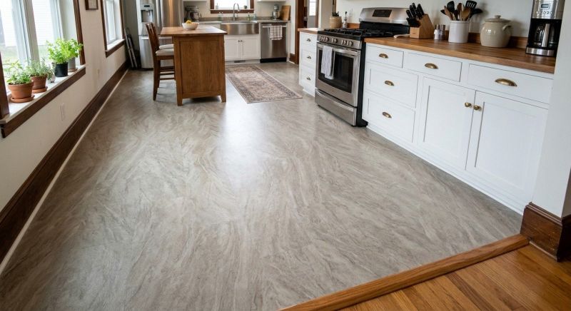 Sheet Linoleum Installation in Astoria, NY