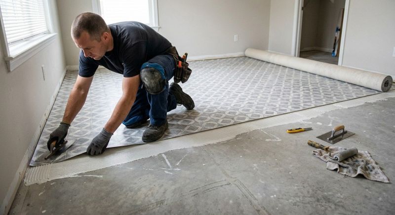 Sheet Linoleum Installation in Hackensack, NJ