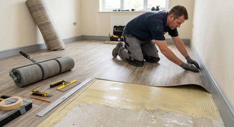 Sheet Linoleum Installation in Ho Ho Kus, NJ