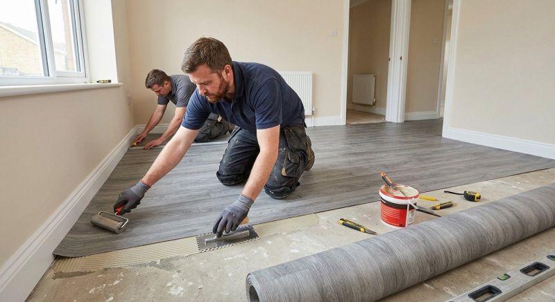 Sheet Vinyl Installation in Hillsdale, NJ