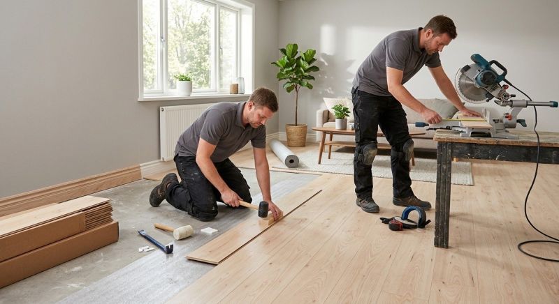 Laminate Floor Installation in Woodbridge, NJ